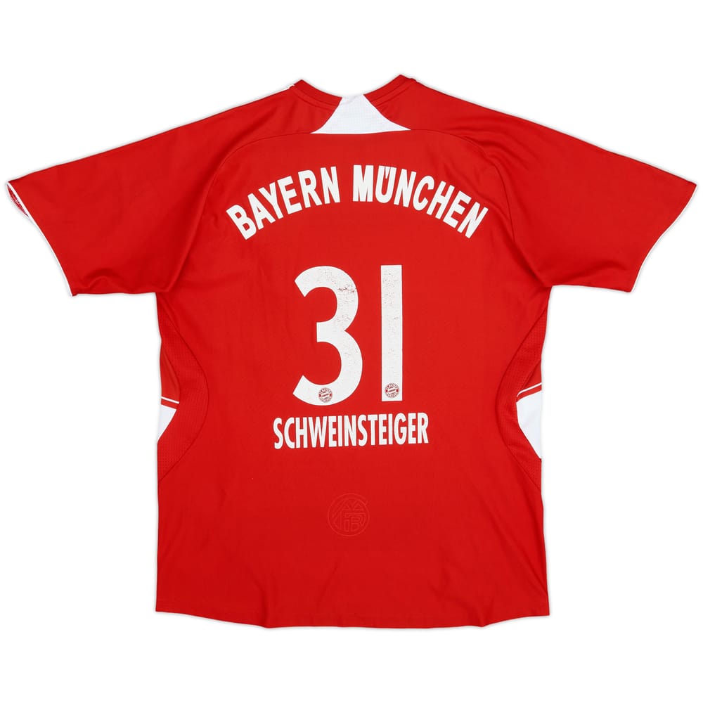 2007-08 Bayern Munich Home Shirt Schweinsteiger #31 - 5/10 - (L.Boys)