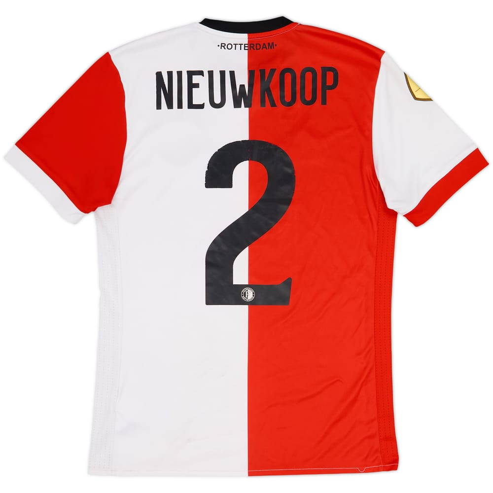 Camiseta de local del Feyenoord 2017-18 Nieuwkoop #2 - 6/10 - (S)