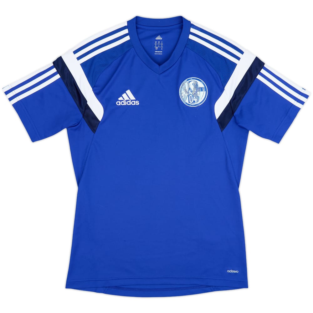 2014-15 Schalke adidas Training Shirt - 4/10 - (S)
