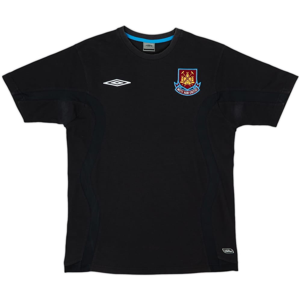 2009-10 West Ham United Umbro Cotton Tee - 9/10 - (M)