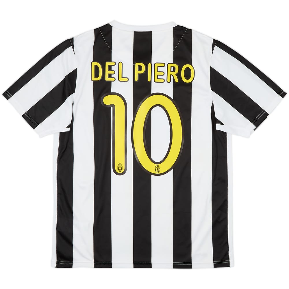 2009-10 Juventus Home Shirt Del Piero #10 - 6/10 - (M)