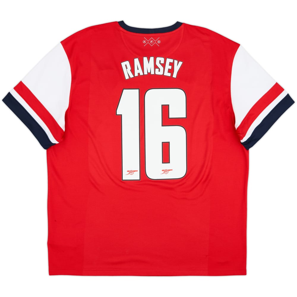 2012-14 Arsenal Home Shirt Ramsey #16 - 6/10 - (XXL)