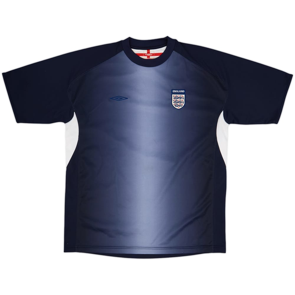2006-07 England Umbro Training Shirt - 8/10 - (L)
