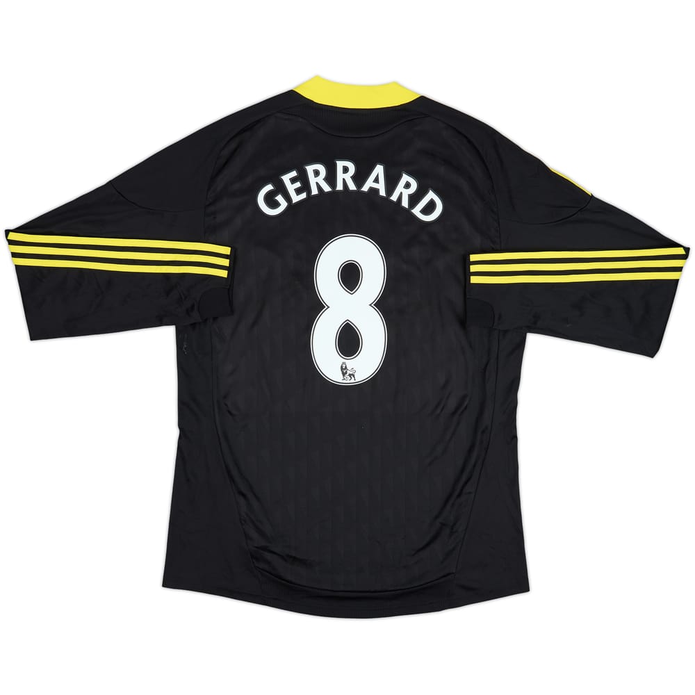 2010-11 Liverpool Third L/S Shirt Gerrard #8 - 5/10 - (L)