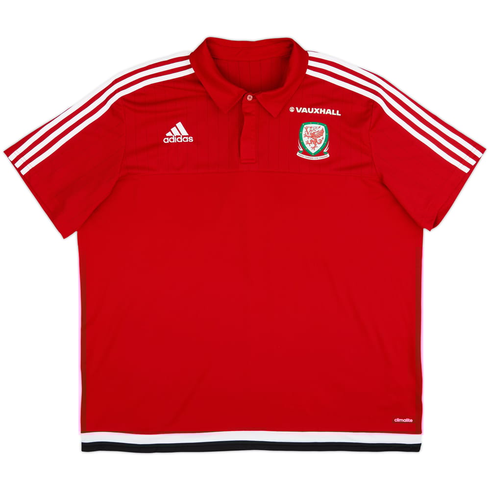 2016-18 Wales adidas Polo Shirt - 10/10 - (XXL)