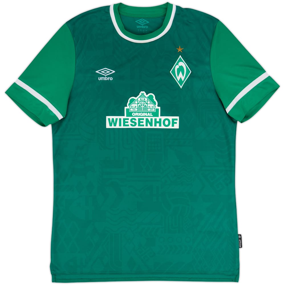2021-22 Werder Bremen Home Shirt - 10/10 - (L)