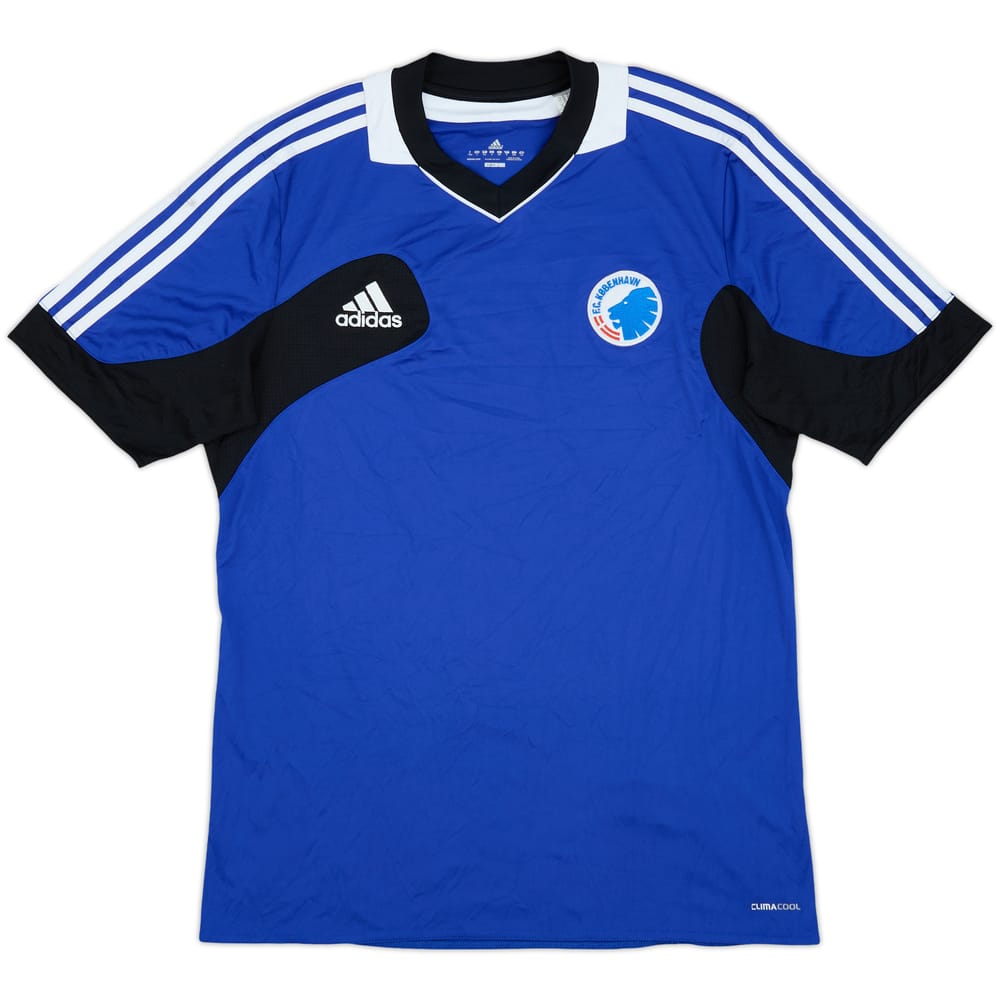2012-13 FC Copenhagen adidas Training Shirt - 9/10 - (L/XL)