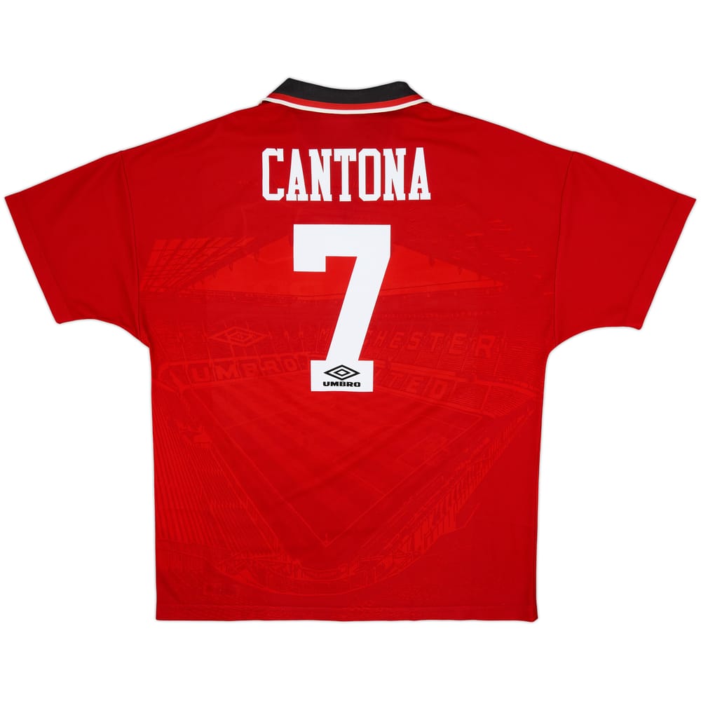 1994-96 Manchester United Camiseta Local Cantona #7 - 8/10 - (XL)