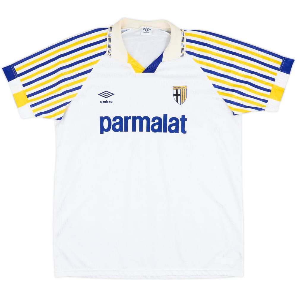 Camiseta de local del Parma 1991-92 - 7/10 - (XL)