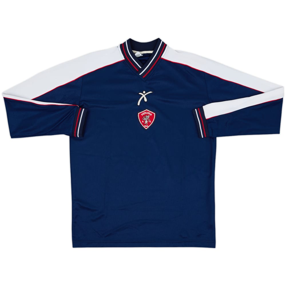 1999-00 Perugia Galex Training L/S Shirt - 8/10 - (S)