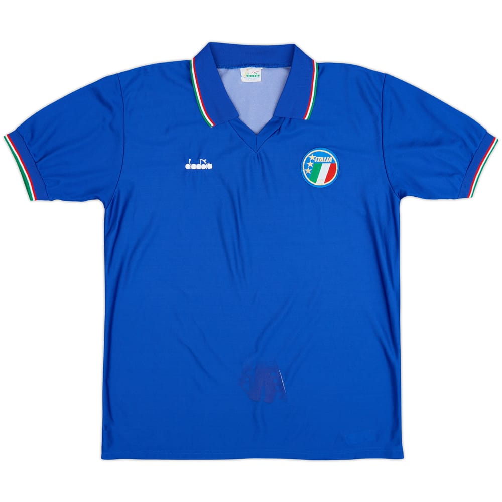 1986-91 Italia Camiseta Local - 5/10 - (XL)