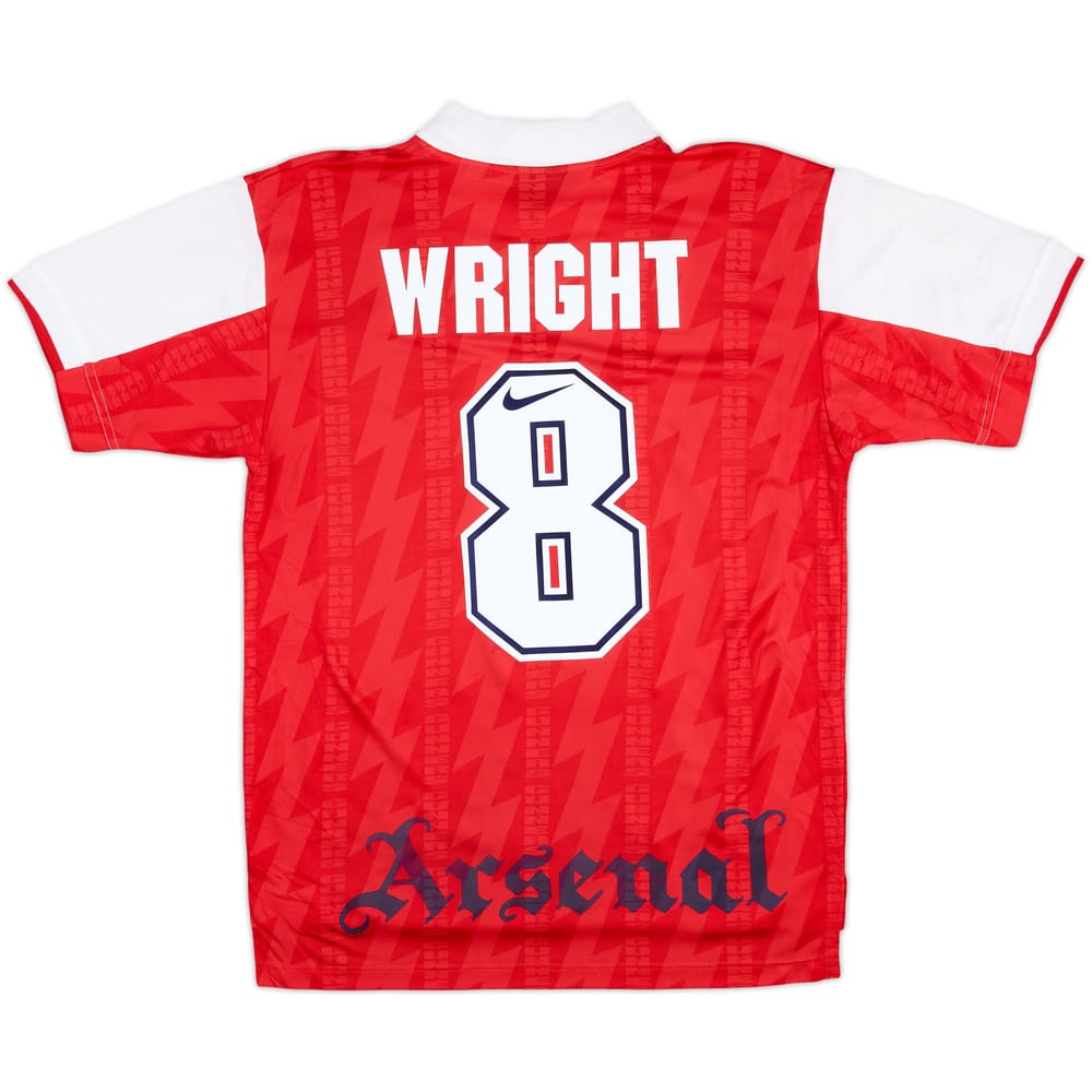 1994-96 Arsenal Home Shirt Wright #8 - 7/10 - (M)