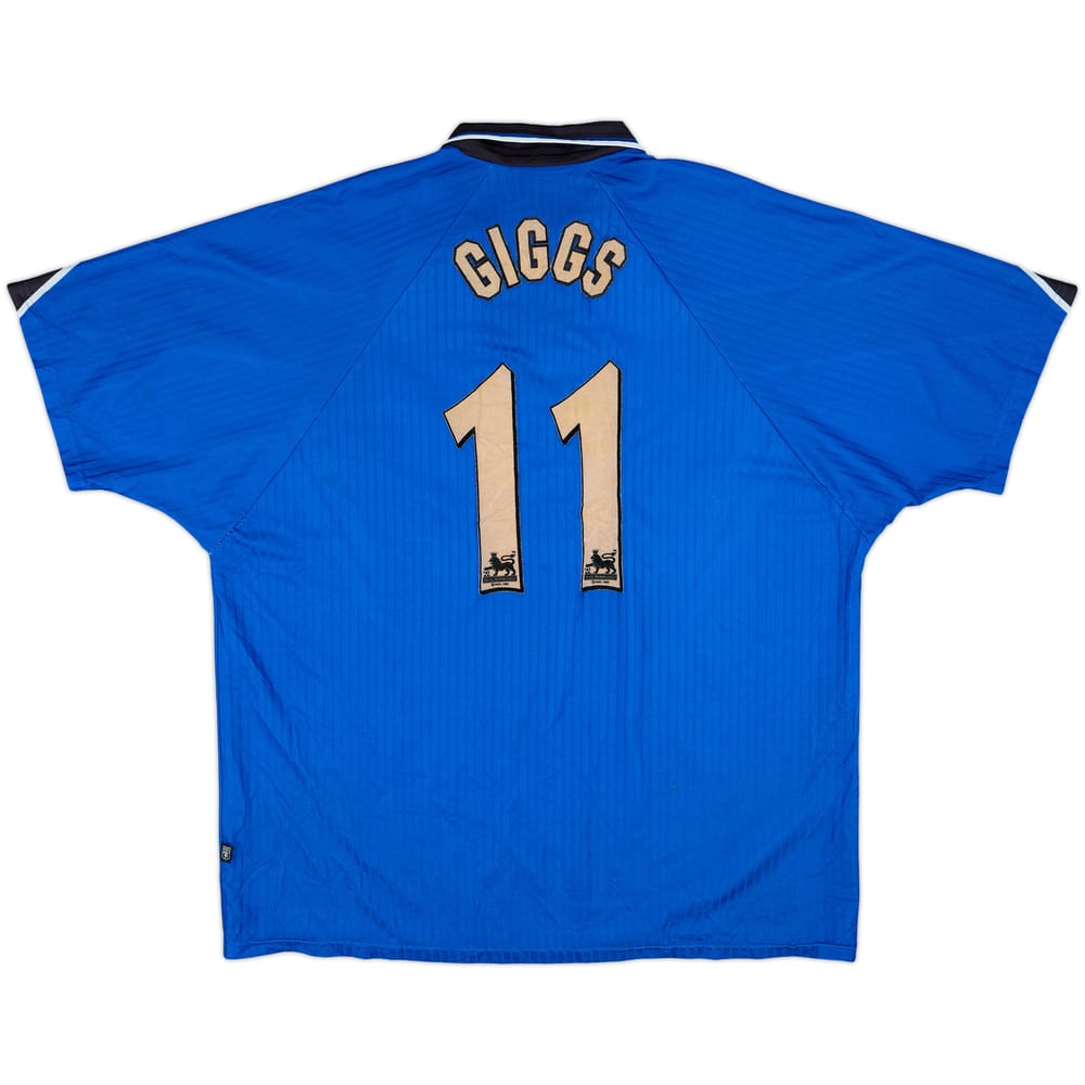 Camiseta de la tercera equipación del Manchester United 1996-98 Giggs #11 - 6/10 - (XXL)