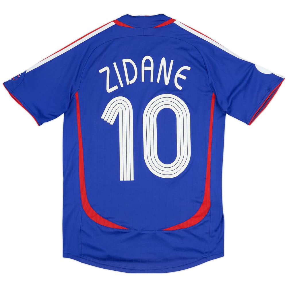 Camiseta de local de Francia 2006-07 Zidane #10 - 6/10 - (S)