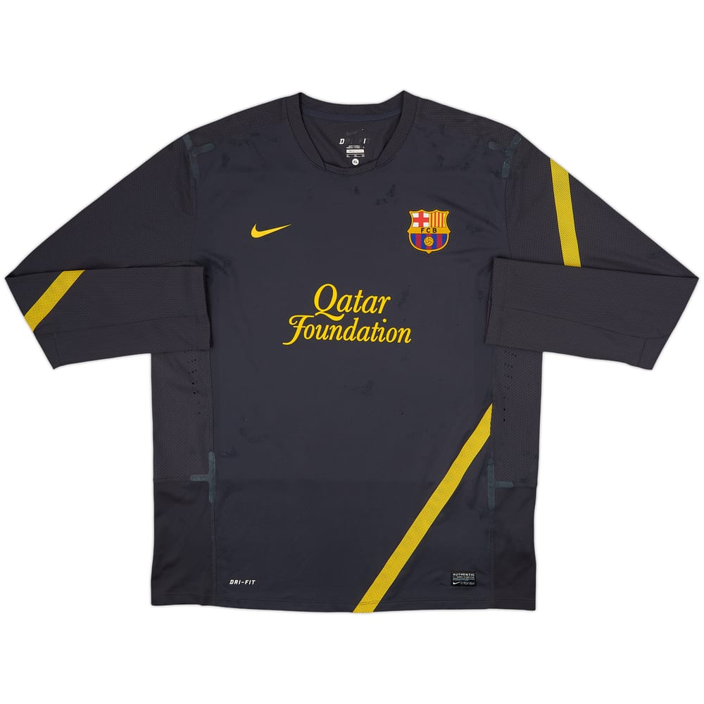 2011-12 Barcelona Player Issue Nike Training L/S Shirt - 5/10 - (XL)