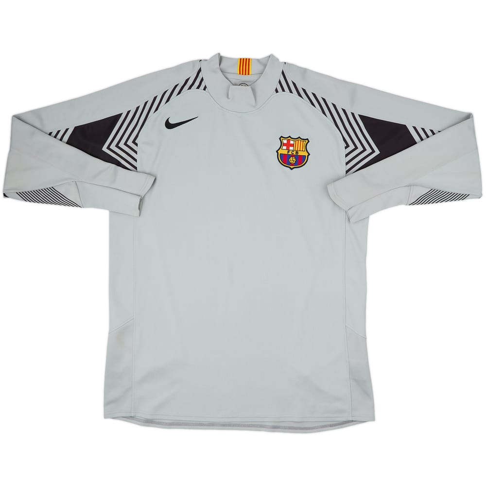 2004-05 Barcelona Player Issue GK Shirt - 8/10 - (XL)