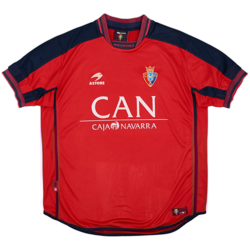 2000-02 Osasuna Home Shirt - 8/10 - (XL)