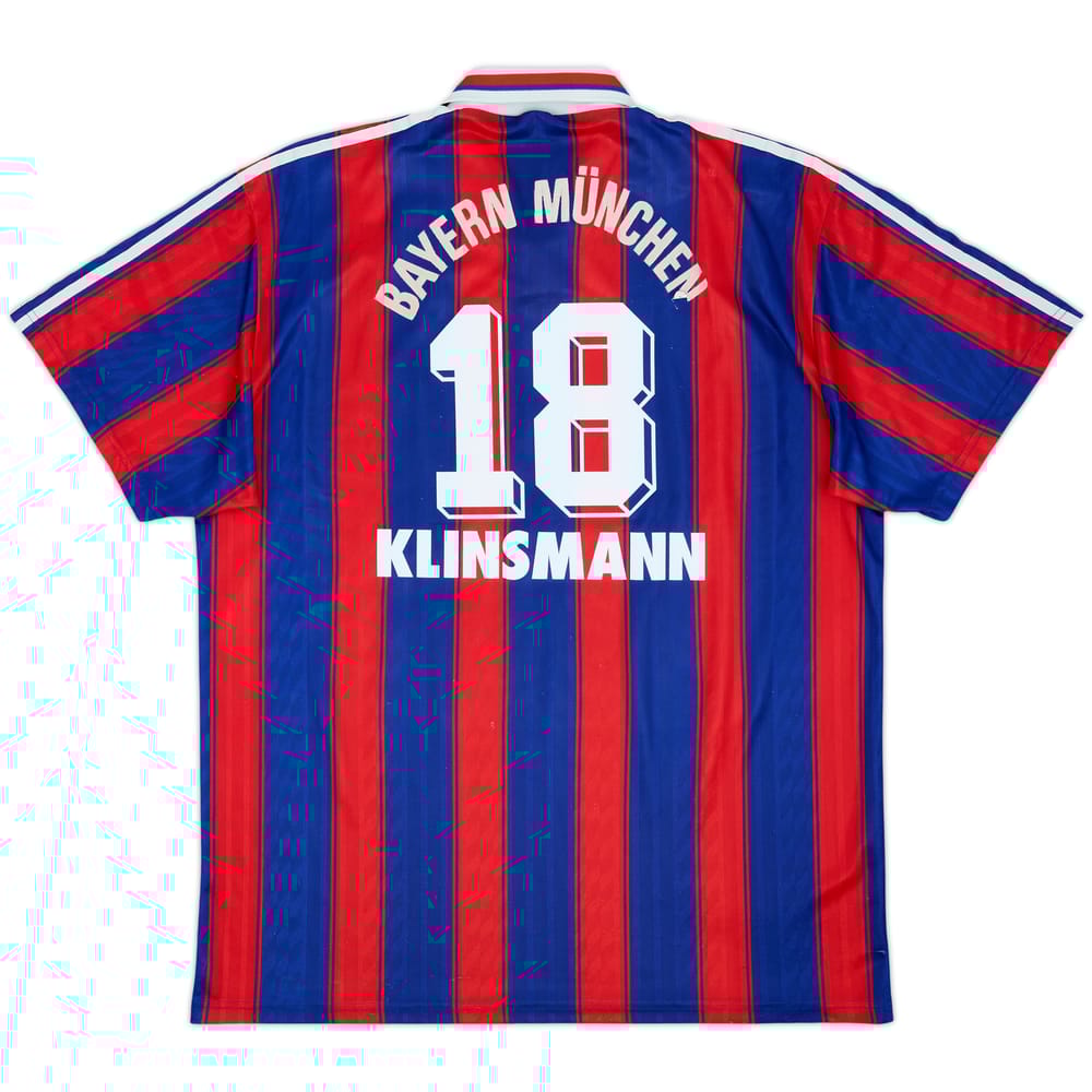 1995-97 Bayern Múnich Camiseta Local Klinsmann #18 - 5/10 - (XL)