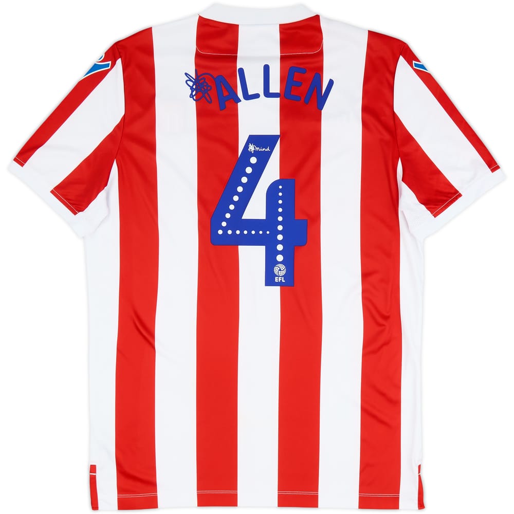 2018-19 Stoke City Home Shirt Allen #4 - 8/10 - (L)