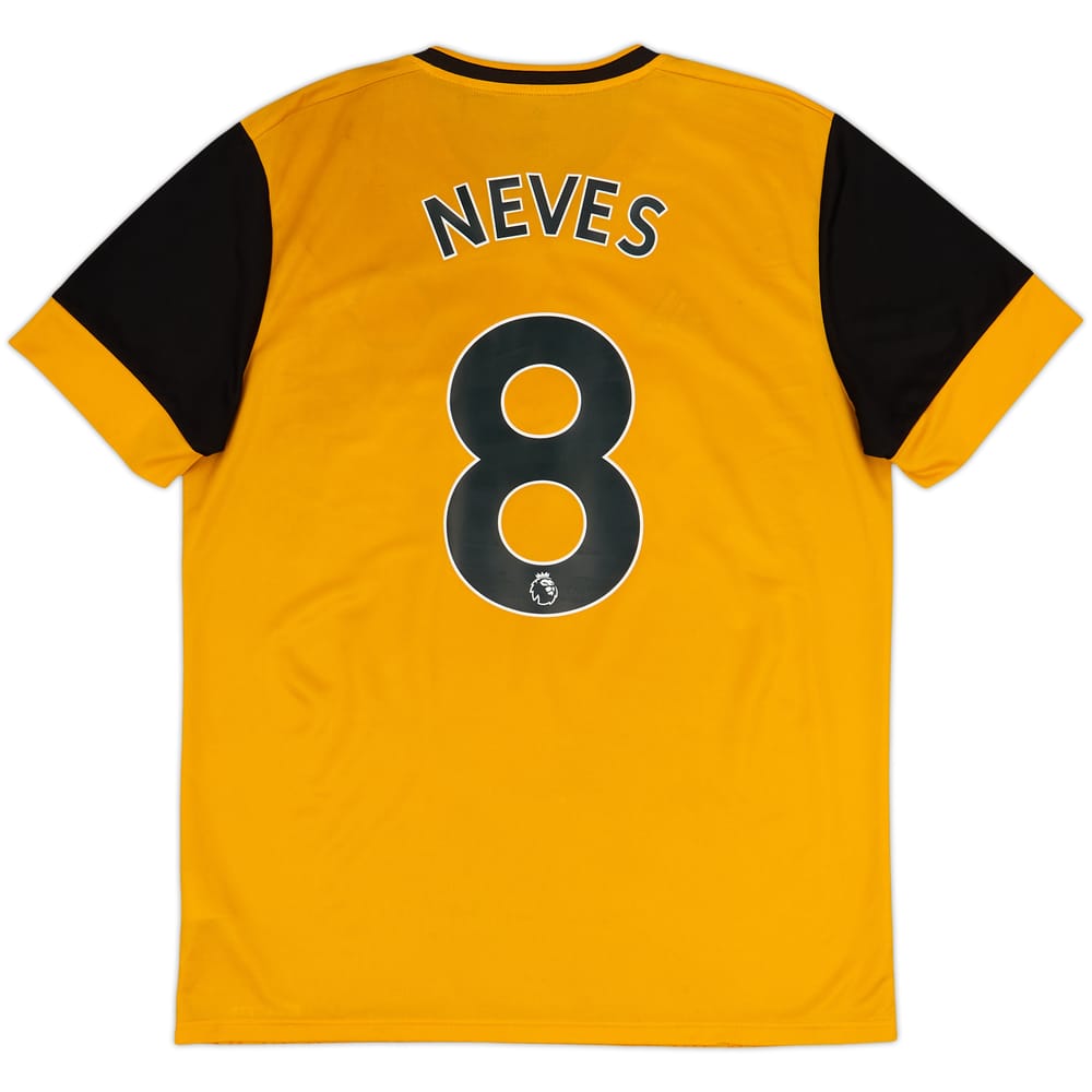 2020-21 Wolves Home Shirt Neves #8 - 6/10 - (L)