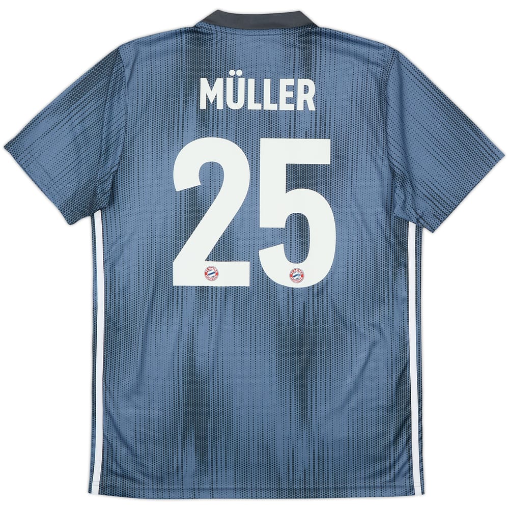 2018-19 Bayern Munich Third Shirt Muller #25 - 10/10 - (M)