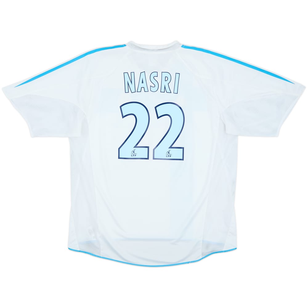 2004-05 Olympique Marseille Camiseta Local Nasri #22 - 8/10 - (XL)