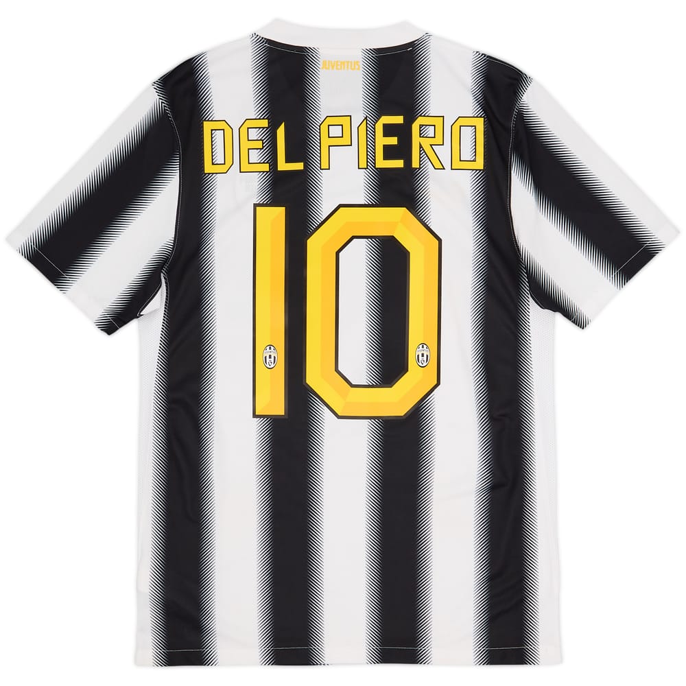2011-12 Juventus Home Shirt Del Piero #10 - 7/10 - (S)