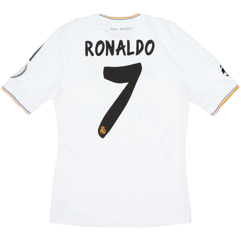 2013-14 Real Madrid Home Shirt Ronaldo #7 - 6/10 - (S)