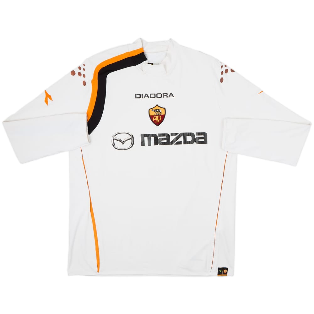 2004-05 Roma Away L/S Shirt - 6/10 - (XL)