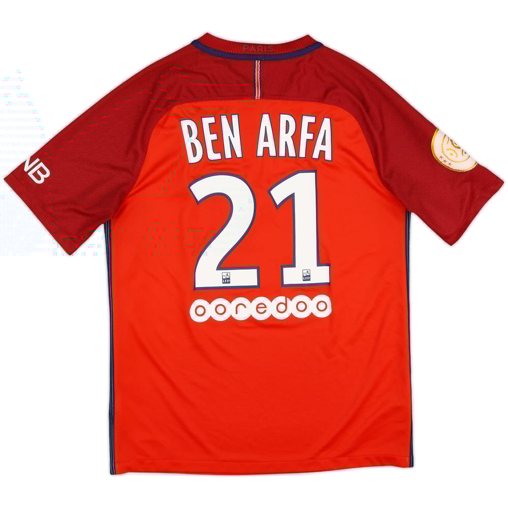 2016-17 Paris Saint-Germain Away Shirt Ben Arfa #21 - 5/10 - (M)