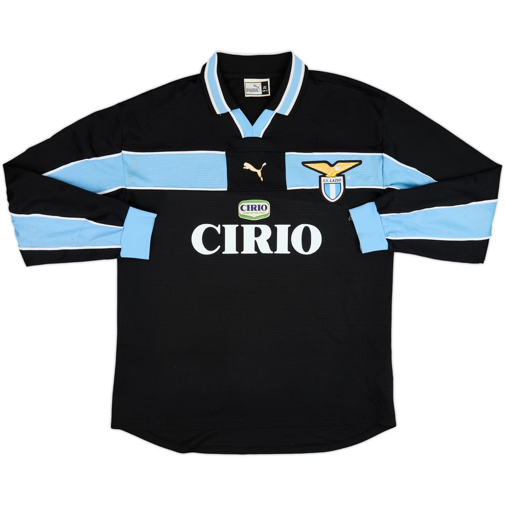 Camiseta de visitante de manga larga del Lazio 1998-99 - 8/10 - (XL)