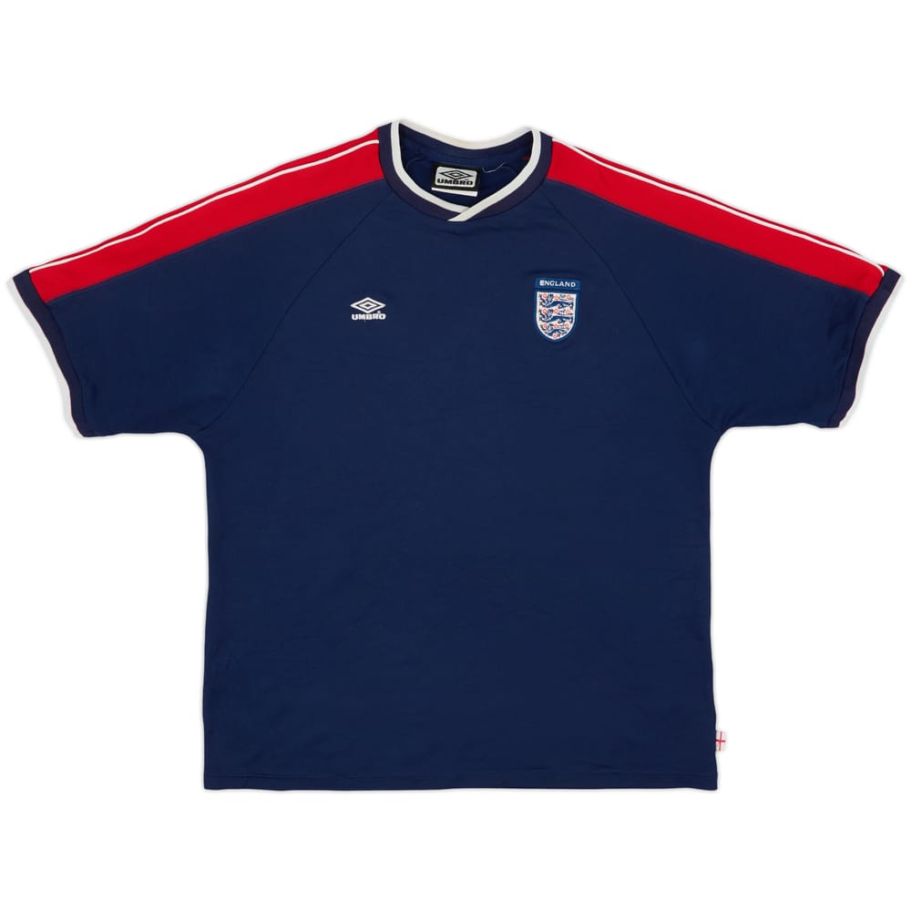 Camiseta de entrenamiento Umbro de Inglaterra 2000-01 - 6/10 - (XXL)