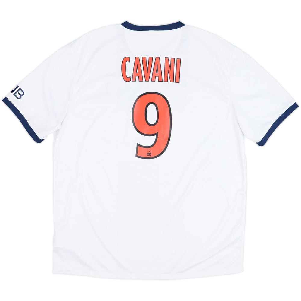 2013-14 Paris Saint-Germain Away Shirt Cavani #9 - 7/10 - (XL)