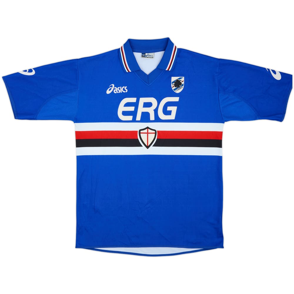 Camiseta de local de la Sampdoria 2003-04 - 8/10 - (L)