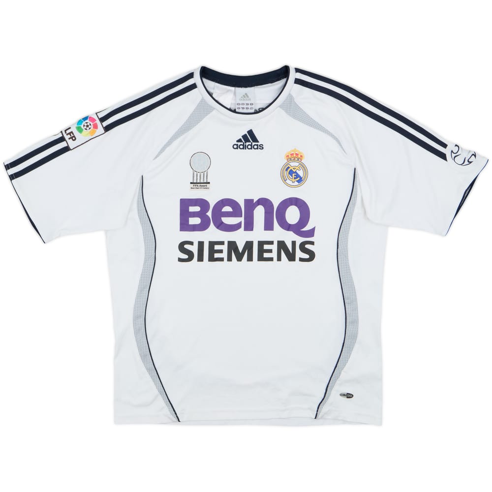 2006-07 Real Madrid Home Shirt - 7/10 - (L.Boys)