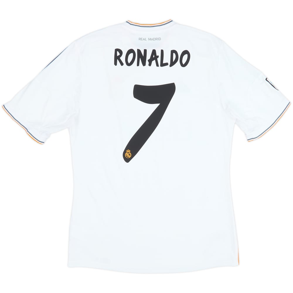 2013-14 Real Madrid Home Shirt Ronaldo #7 - 6/10 - (L)
