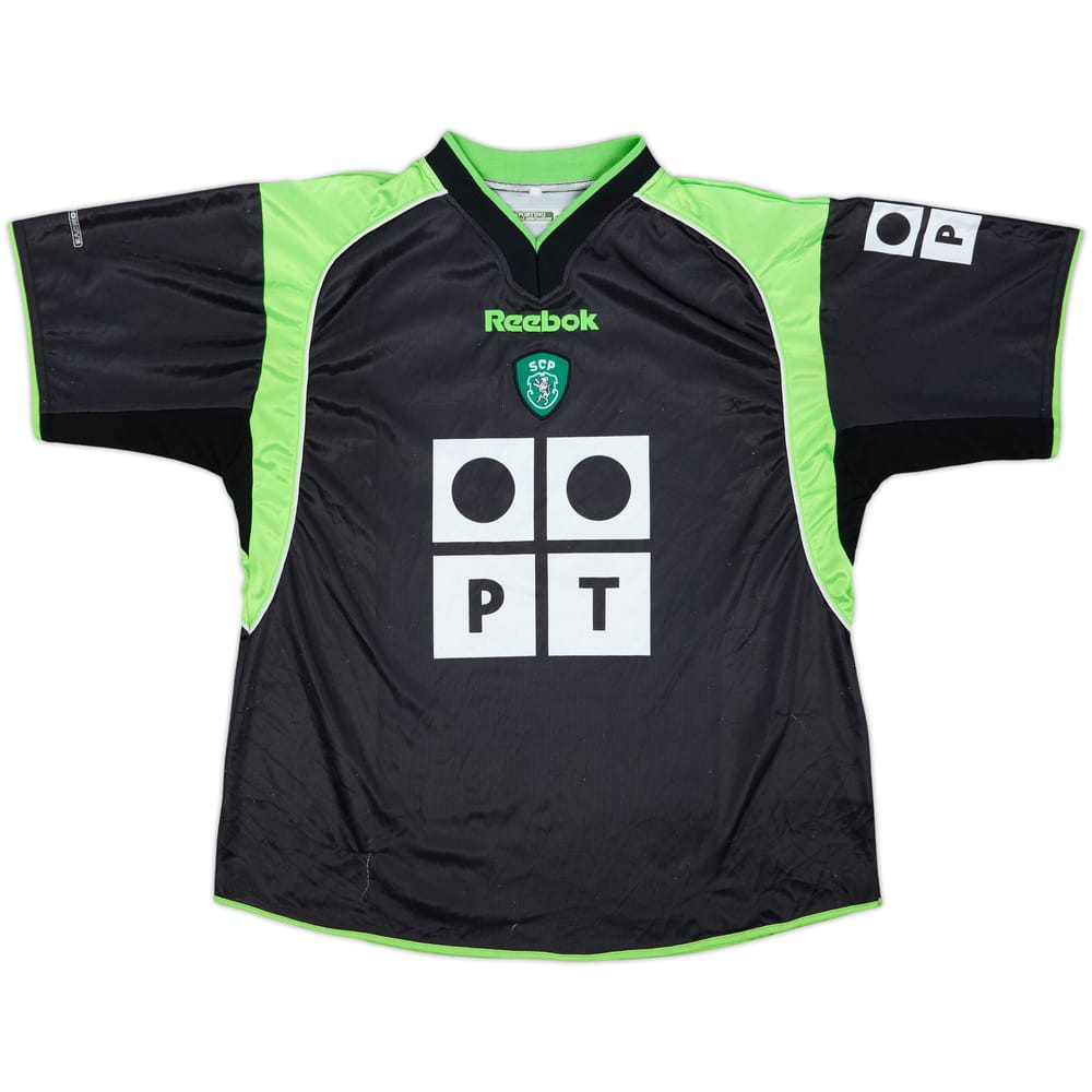 Camiseta de visitante del Sporting CP 2001-02 - 8/10 - (L)