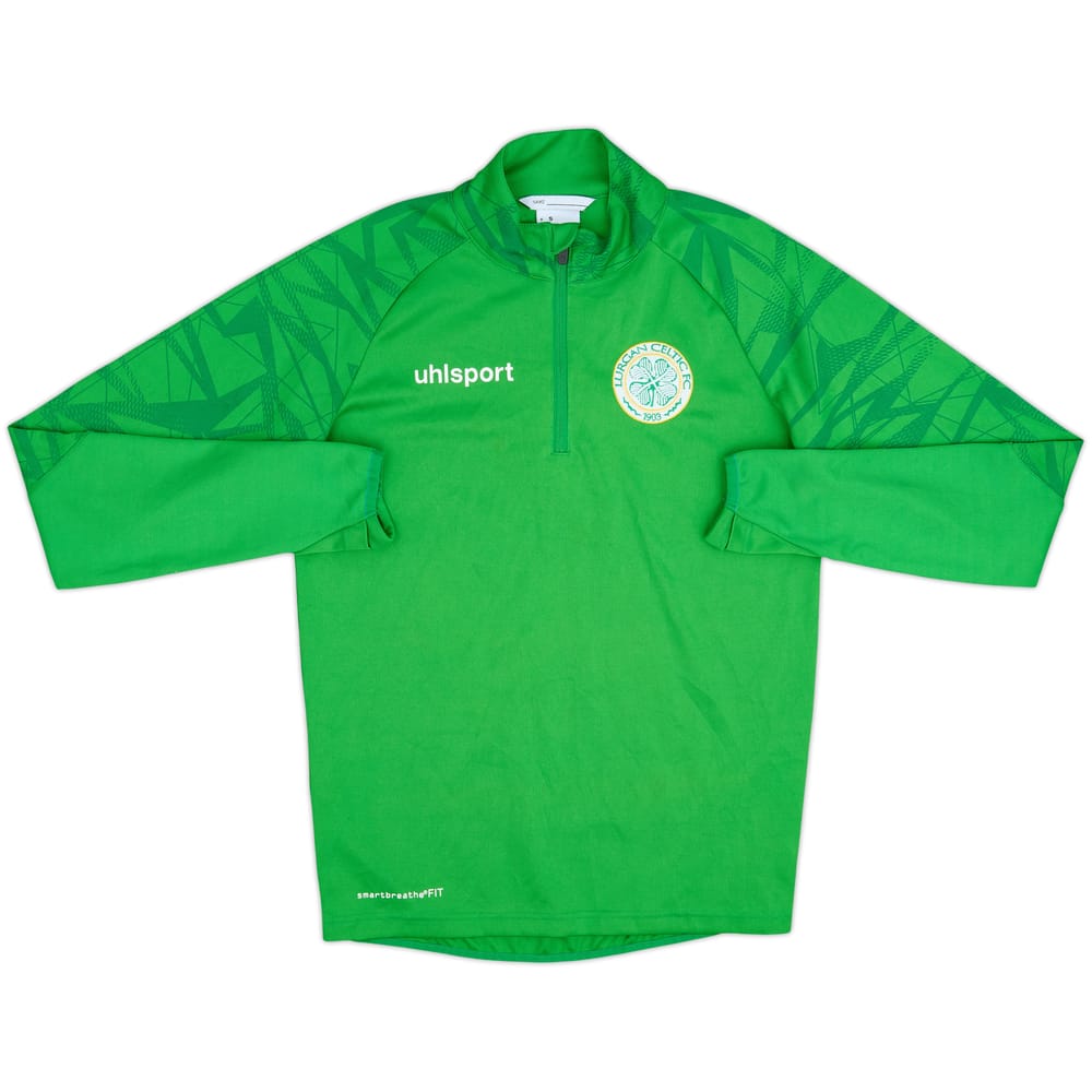 2022-23 Lurgan Celtic Uhlsport Sudadera de entrenamiento con cremallera 1/4 - 8/10 - (S)