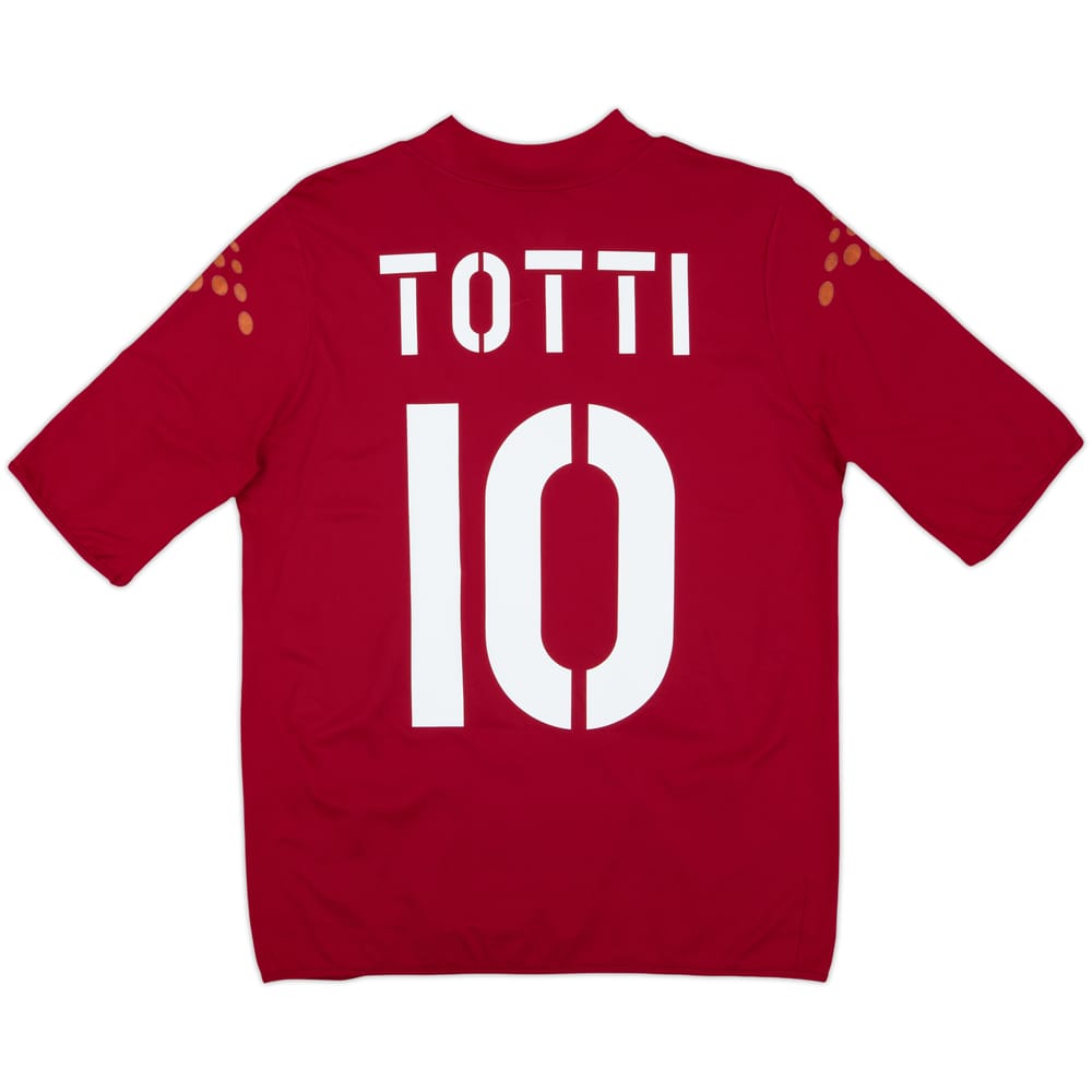 2003-04 Roma Home Shirt Totti #10 - 6/10 - (S)