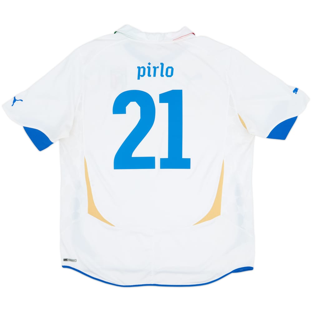 2010-12 Italy Away Shirt Pirlo #21 - 7/10 - (XXL)