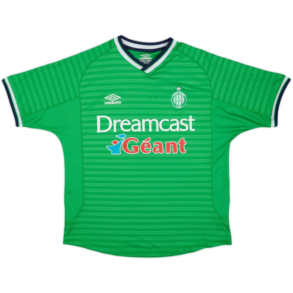 2000-01 Saint Etienne Home Shirt - 4/10 - (L)