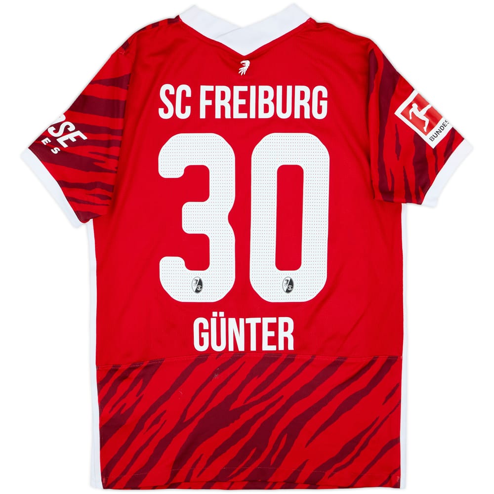 2021-22 Freiburg Home Shirt Gunter #30 - 8/10 - (M)