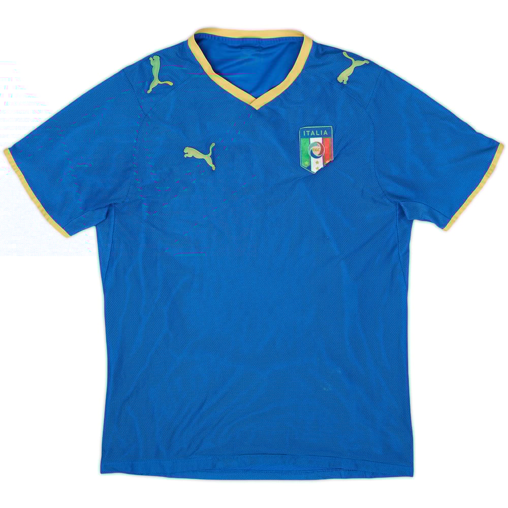 2007-08 Italy Home Shirt - 4/10 - (S)