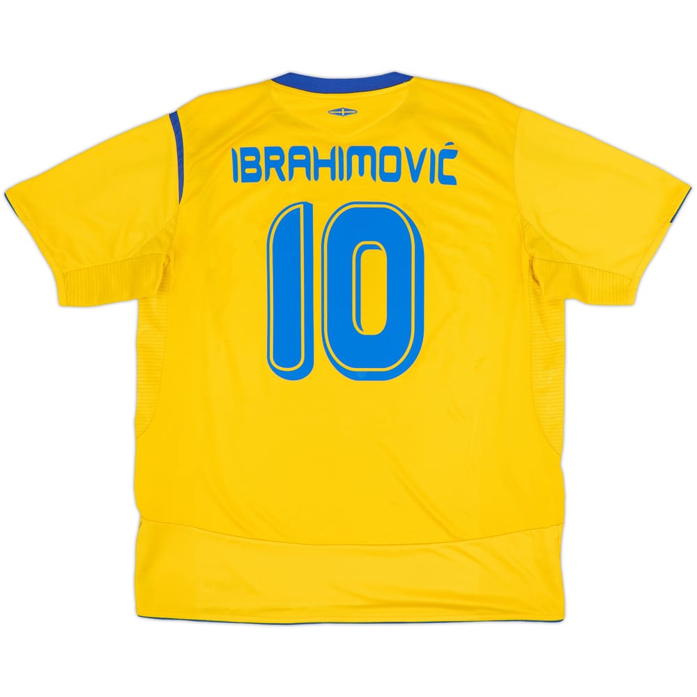 2005-06 Sweden Home Shirt Ibrahimovic #10