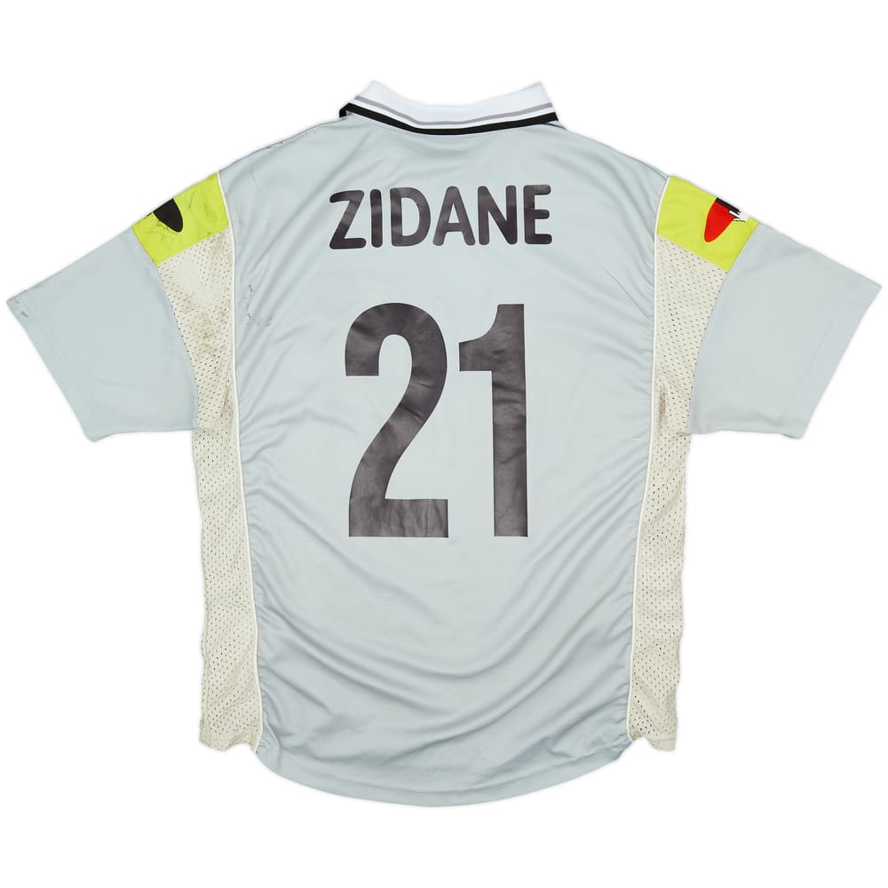 Camiseta de la tercera equipación del Juventus Ciaoweb 2000-01 Zidane #21 - 5/10 - (L)