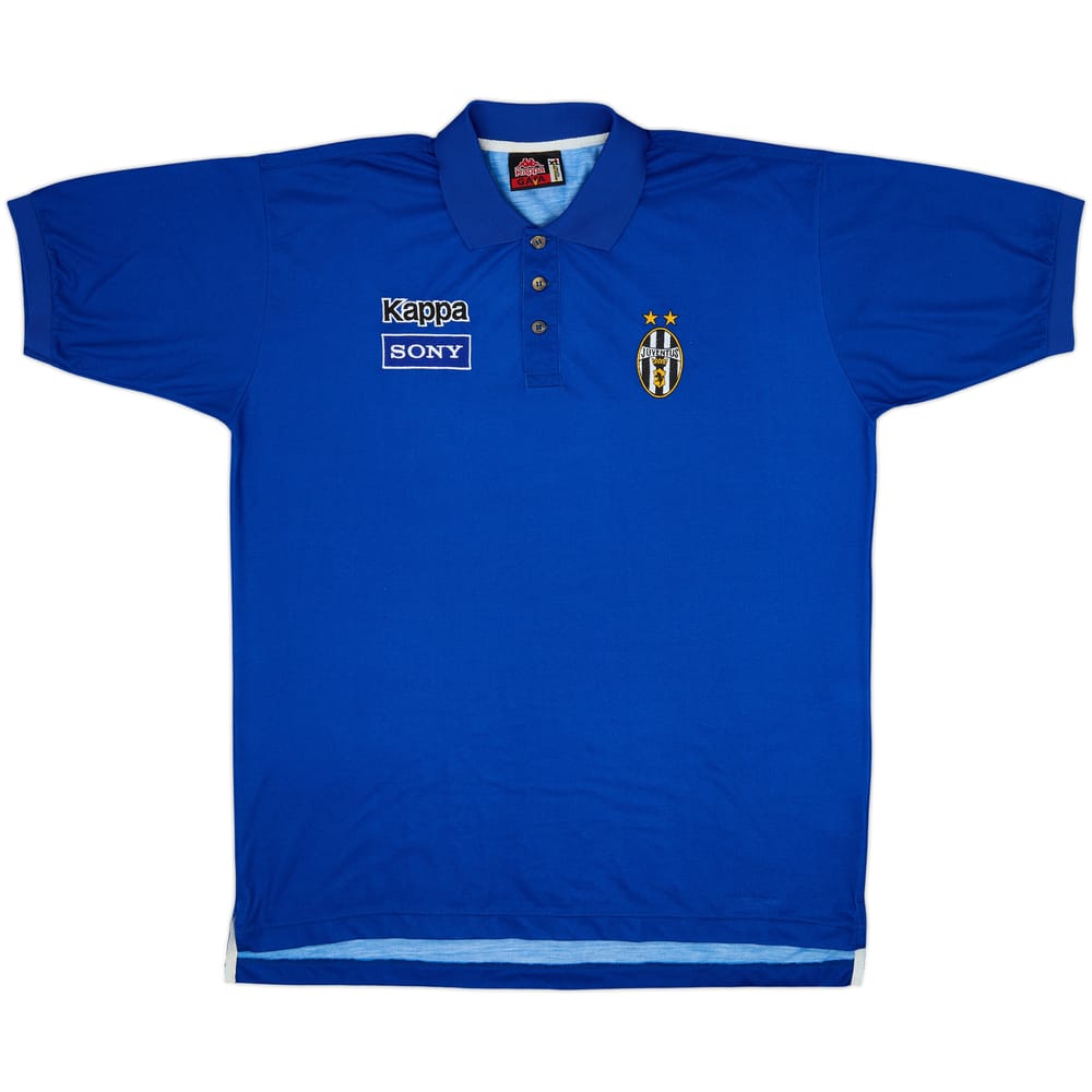 1995-96 Juventus Kappa Polo Shirt - 9/10 - (XL)