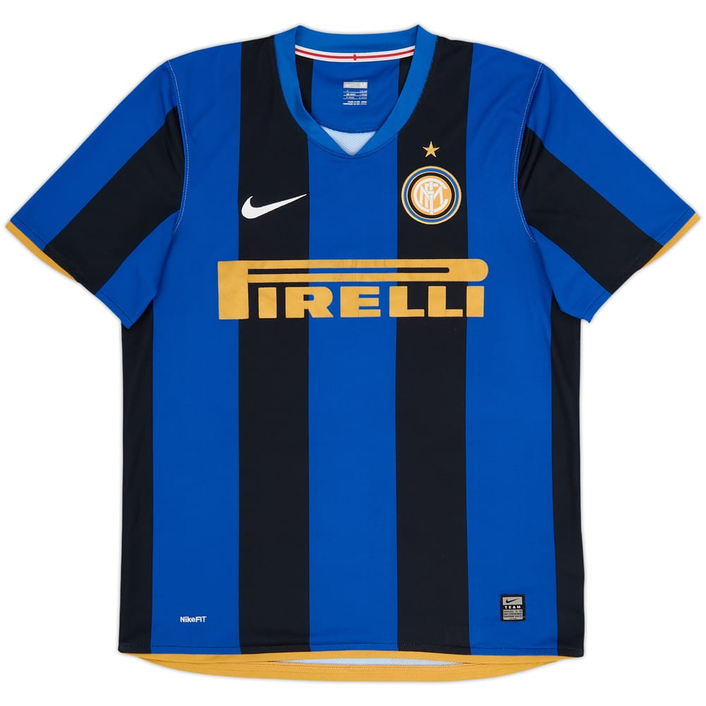 2008-09 Inter Milan Home Shirt - 7/10 - (M)