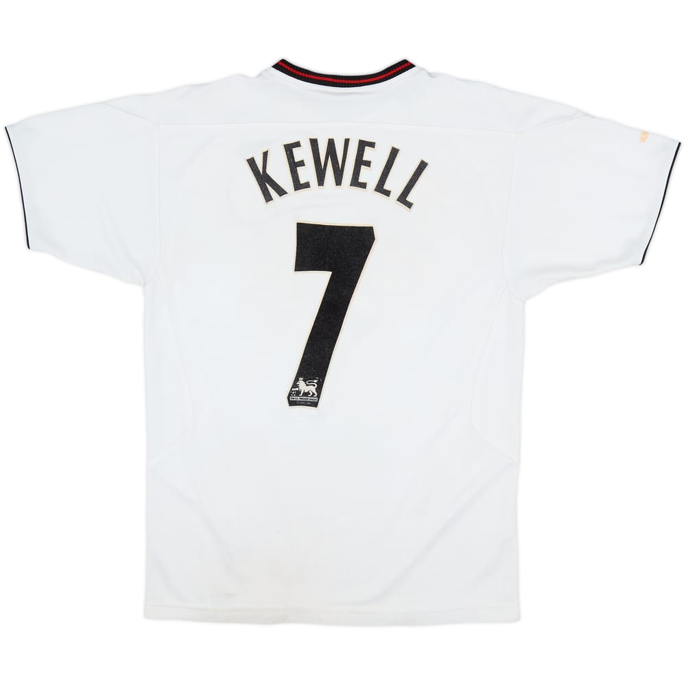 2003-04 Liverpool Away Shirt Kewell #7 - 5/10 - (XL.Boys)