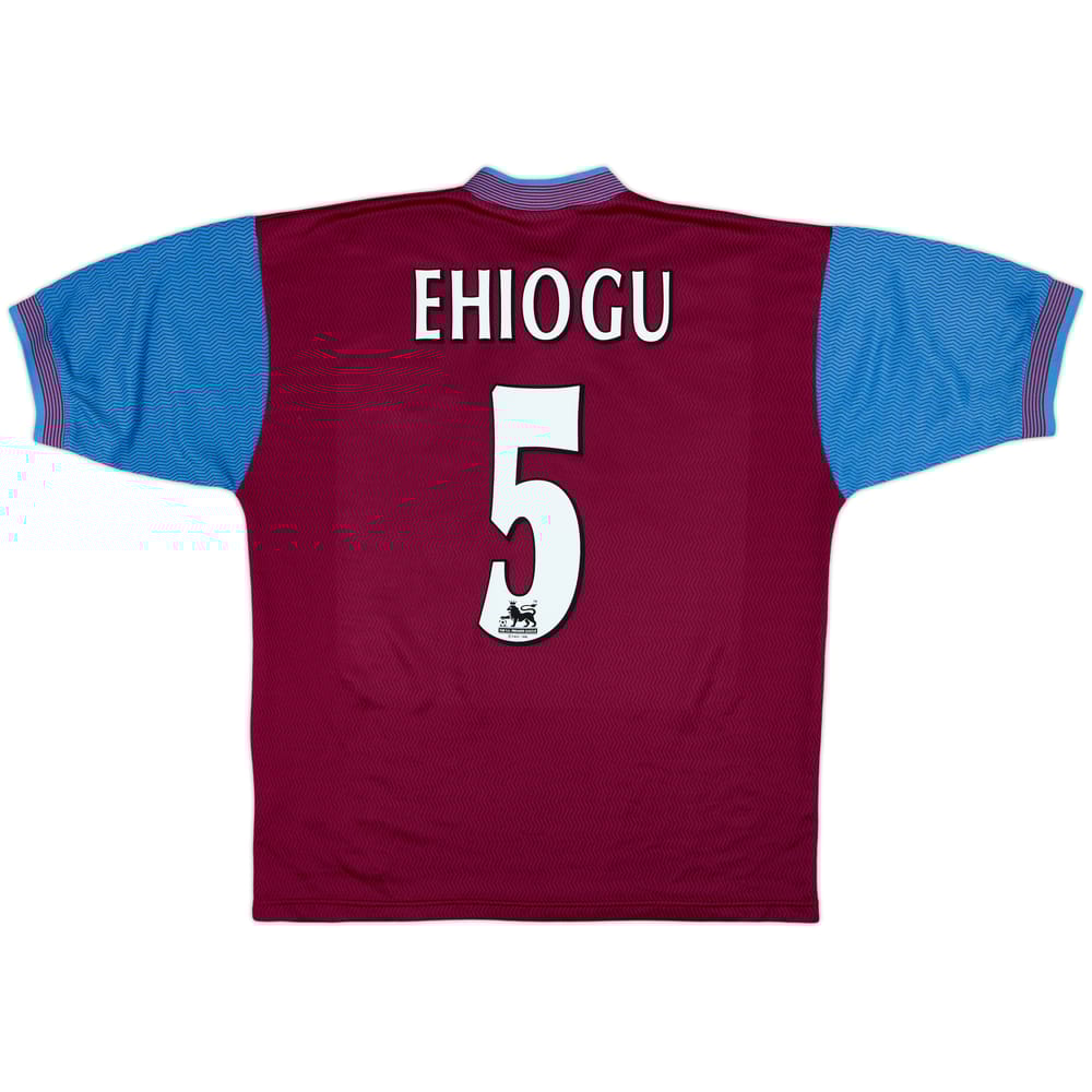 Camiseta de local del Aston Villa 1997-98 Ehiogu #5 - 8/10 - (L)