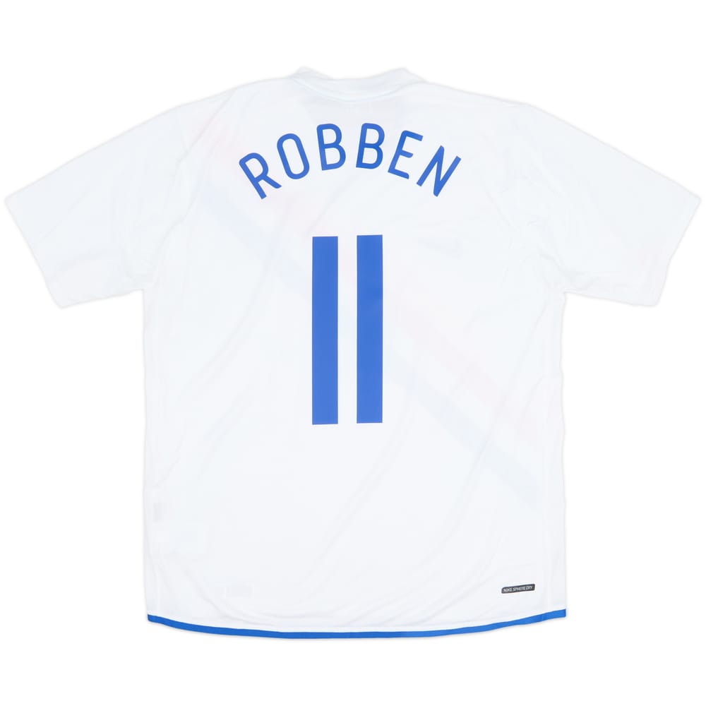 2006-08 Netherlands Away Shirt Robben #11 (L)